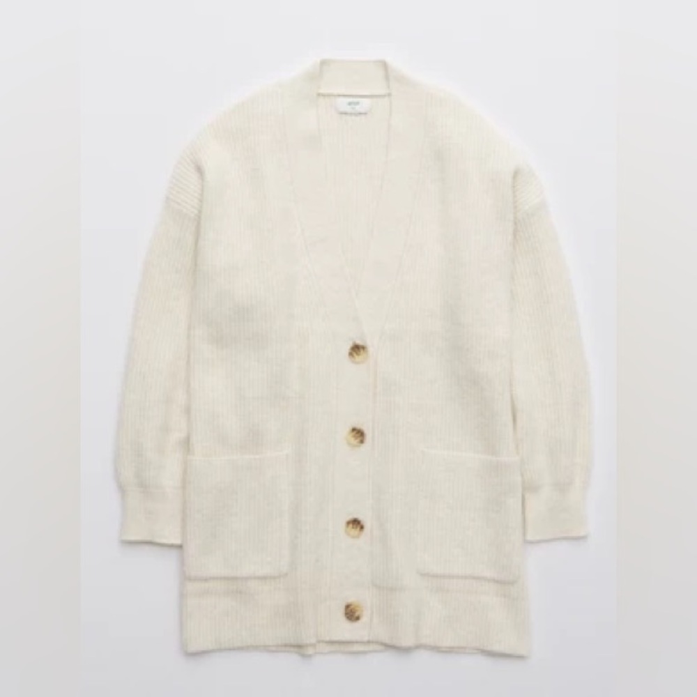 Aerie CozyUp Oversized Cardigan